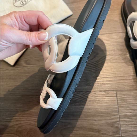 Hermès Extra Sandal Agneau Nappa Blanc 40 as new - Picture 16 of 16